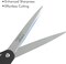 Scissors All Purpose, Student School Scissors, Sharp Titanium Coated Stainless Steel Shears for High Middle School Teacher Crafting, Office Home Sewing Cutting Fabric, 8 inch 3 Pack